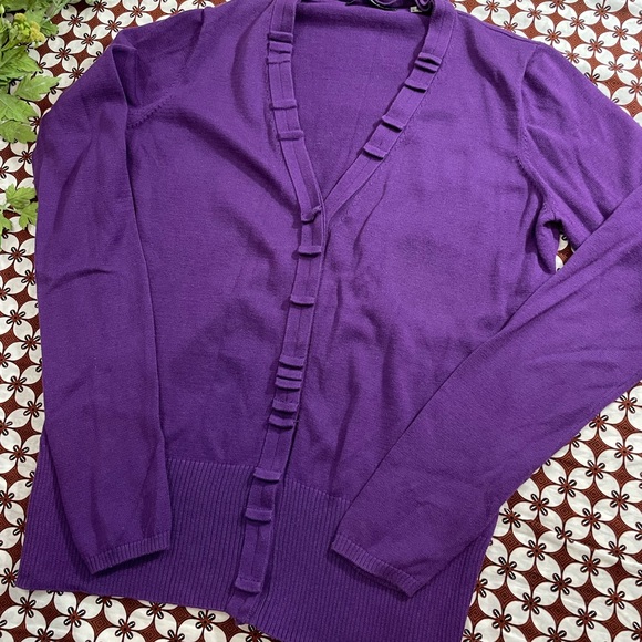 Purple Cardigan - Picture 2 of 11